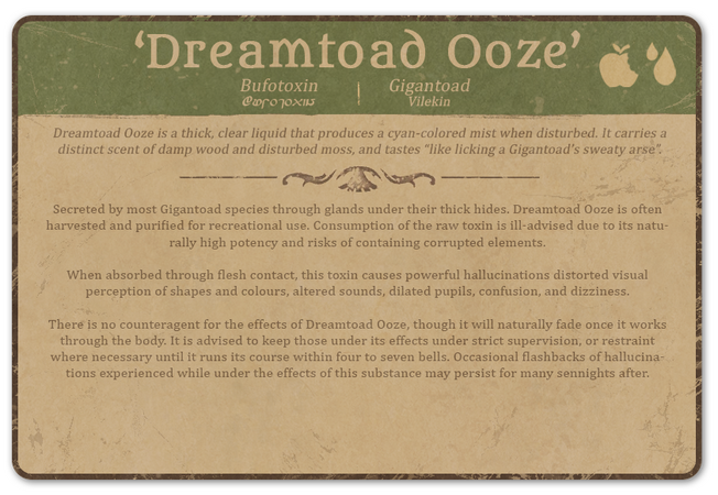 Dreamtoad Ooze